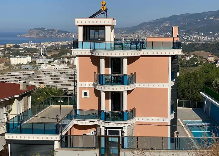 Villa - Luxux - Rooftop - Terrasse - Whirlpool - Pool Alanya