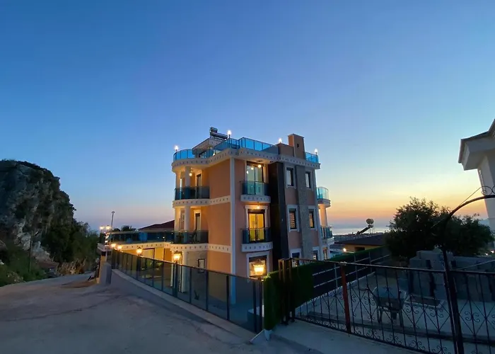 - Luxux - Rooftop - Terrasse - Whirlpool - Pool فيلة ألانيا